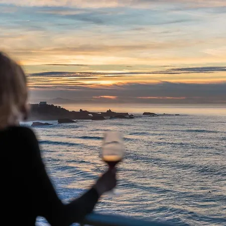 アパート Calypso Keyweek Apartment With Amazing Sea View In Biarritz